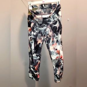 Underarmor compression heatgear 3/4 work out pants